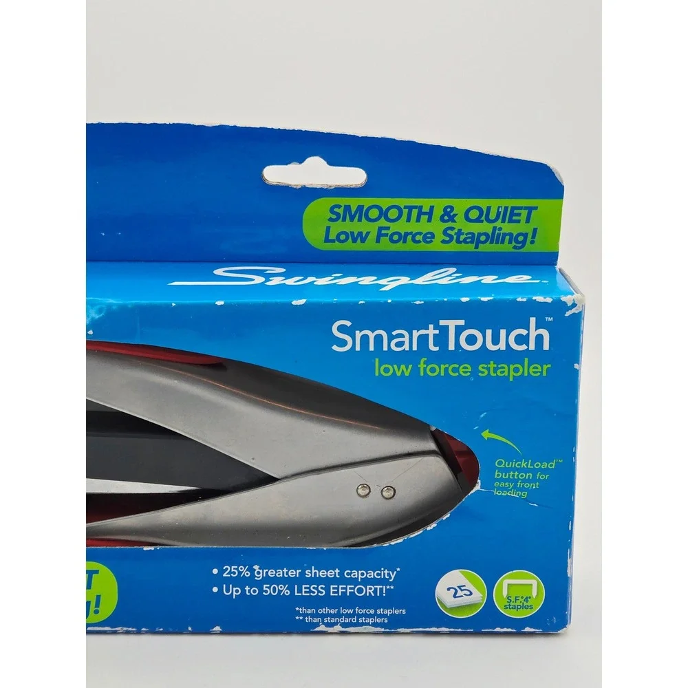 2013 Swingline SmartTouch Low Force Stapler 25 Sheet Capacity 66502B-54 NIP